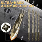 🔥2026 Hot Sale🔥High-Strength 4-Flute Serrated Eccentric Drill Bit Kit - Durable & Versatile for All DIY Projects