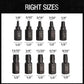 26pcs Broken Screw and Bolt Extractor Set