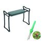Taburete de jardinería plegable para sentarse y arrodillarse