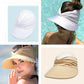 👒 ¡OFERTA ESPECIAL 50% DE DESCUENTO POR TIEMPO LIMITADO! 🌴 Sombrero de Verano de Color Sólido – Ala Ancha, Ajuste Elástico, Material Suave y Protección UV ✨
