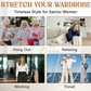 👖 LIMITED-TIME 50% OFF! ✨ High Rise Pull-On Stretch Pants – Soft, Elastic Waist, Everyday Elegance 🌟