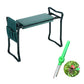 Taburete de jardinería plegable para sentarse y arrodillarse