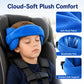 🎉 2026 Sale — Over 24,600 Sold! ✨Kids Car Seat Head Support Strap｜Plush Padded Adjustable Nap Rest Band