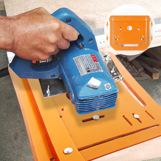 🔧 50% OFF NOW! 📐 Precision Cutting Base Plate – Laser Scale, Punch-Free & Multi-Functional – For Marble/Trimming/Gong Machines 🛠️