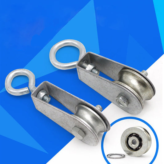 ⚙️ 2026 Sale — Over 58,700 Sold! 🔧 Cable Pulley Rotation Traction Wheel