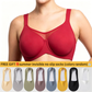 ⏳LAST WEEK SALE -ONLY ＄19.99!🖤💐Women's Elegant Sheer Full Coverage Plus Size Bra