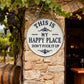 Letrero para la puerta «Este es mi lugar feliz»