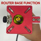 ⏳Limited-time 50% off💥3-in-1 Router Milling Groove Bracket – Adjustable, Inch/cm Scales, Modular Design 🛠️