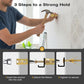 ⏰LIMITED TIME 50% OFF🛠️Over 55K+ SOLD!🔥Self-drilling anchors Screws Screws，Drill, Fix, Hold. No Extra Tools Needed🔩🏠✨