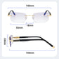 👓 🔥 ¡OFERTA RELÁMPAGO 50% OFF! Gafas de Lectura Sin Montura con Filtro Azul – Antifatiga, 2 Pares Incluidos 🔥