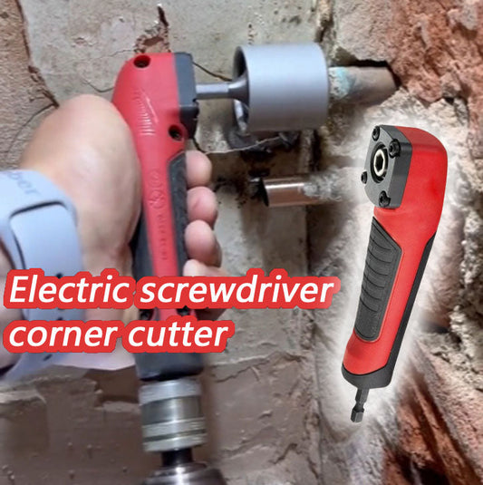 🔧 Right Angle Screwdriver Adapter – Ultra-Slim 90° Drill Attachment for Tight Spaces