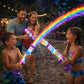 🌈 Pistola de agua LED arcoíris brillante | ¡Diversión veraniega que explota como por arte de magia! ✨