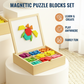 🧲🔥 50% OFF! Creative Magnetic Geometric Puzzle Blocks Set – STEM Building Tiles, 3D Shape Learning, Strong Magnets, Bright Colors, Safe ABS, Educational Toy Gift for Kids Ages 3+ – Builds, Puzzles & Endless Creative Play ✨