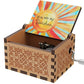 🎵"You Are My Sunshine" Musical Box, Hand Crank Wooden Engraved Music Box🎁