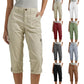 ⏰50% OFF! 🩳Women’s High-Elasticity Multi-Pocket Casual Shorts – Comfortable, Functional & Perfect for Summer 🌞✨