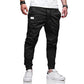 Pantalones jogger casuales para hombre con cordón y cintura elástica 🔥Compra 2, obtén automáticamente un 10% de descuento y envío gratis🔥