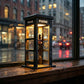 📞 LIMITED-TIME 50% OFF! ✨ Vintage Phone Booth Ambient Lamp – Warm Glow, Graffiti Art, Unique Decor 🎁