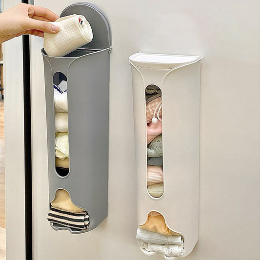 🧦🔥 50% OFF! Wall-Mounted Panties and Socks Organizer – Space-Saving Hanging Storage Pockets, Breathable Mesh, No Drill Adhesive Strip ✨