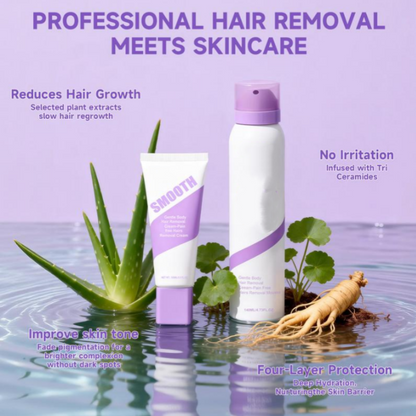 Crema Depiladora Herbal para una Piel Suave y sin Vello