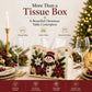 🎄 LIMITED-TIME 50% OFF! ✨ Beaded Christmas Tissue Box Cover – Festive, Decorative 🎁