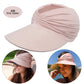👒 ¡OFERTA ESPECIAL 50% DE DESCUENTO POR TIEMPO LIMITADO! 🌴 Sombrero de Verano de Color Sólido – Ala Ancha, Ajuste Elástico, Material Suave y Protección UV ✨