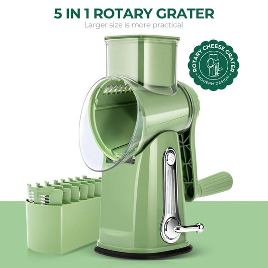 ⚡ LIMITED-TIME 50% OFF! ✨ 5-in-1 Food Chopper – Multi-Blade, Easy Clean, Efficient 🧀