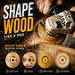 ⚙️ LIMITED-TIME 50% OFF! ✨ Wood Angle Shaping Wheel – Fast-Cut, Sharp, Wear-Resistant, for Angle Grinder ✨