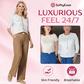 👖 LIMITED-TIME 50% OFF! ✨ High Rise Pull-On Stretch Pants – Soft, Elastic Waist, Everyday Elegance 🌟