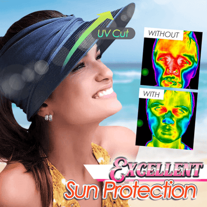 👒 ¡OFERTA ESPECIAL 50% DE DESCUENTO POR TIEMPO LIMITADO! 🌴 Sombrero de Verano de Color Sólido – Ala Ancha, Ajuste Elástico, Material Suave y Protección UV ✨