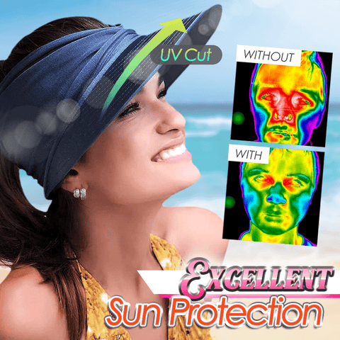 👒 ¡OFERTA ESPECIAL 50% DE DESCUENTO POR TIEMPO LIMITADO! 🌴 Sombrero de Verano de Color Sólido – Ala Ancha, Ajuste Elástico, Material Suave y Protección UV ✨