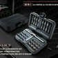 🛠️Freely assemble to solve all tool troubles 🛠️ 24-in-1 screwdriver set – Magnetic, compact, and portable