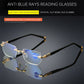 👓 🔥 ¡OFERTA RELÁMPAGO 50% OFF! Gafas de Lectura Sin Montura con Filtro Azul – Antifatiga, 2 Pares Incluidos 🔥