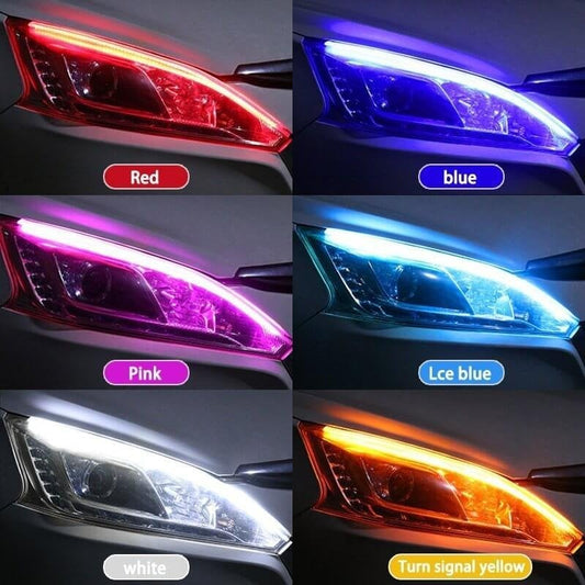 2 Pcs/Flexible Car LED Flow🔥Type Auto Signal Light (50% Off ✔)