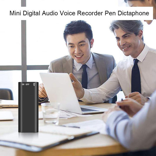🔥Por tiempo limitado 50% de descuento⏰ Bolígrafo Grabador de Voz Digital Mini – Dictáfono, Sonido Nítido y Portátil para Reuniones/Clases ✨📦