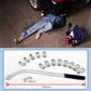 🔧Super helper🔥15 Piece Portable Replaceable Head Belt Wrenches Set ✈️Free Shipping✈️