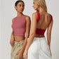 💖High Neck Slim Fit Crop Tank Shirt Y2k Tops