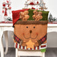 🎄 LIMITED-TIME 50% OFF! ✨ Christmas Chair Cover – Santa, Snowman & Elk Designs 🪑