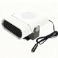 Portable 2-in-1 car fan with heating function – 360° rotatable, fast defrosting, heating and ventilation, quiet and lightweight for winter and summer!