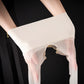 High-Waist Glossy Open-Crotch Tights