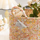 🧺 ¡OFERTA POR TIEMPO LIMITADO 50% DE DESCUENTO! 🌸 Cesta de Tela Floral Plegable – Gran Capacidad, Asas de Transporte y Diseño Vintage para el Hogar ✨
