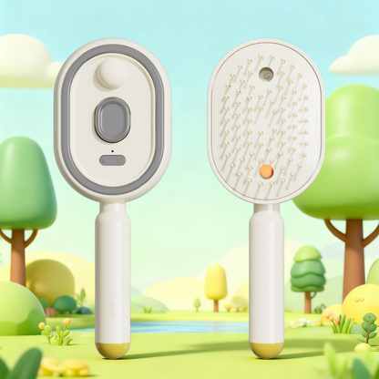 📢📢50 % DE DESCUENTO💆 ✨ Cepillo eléctrico 2 en 1 con pulverizador y masajeador