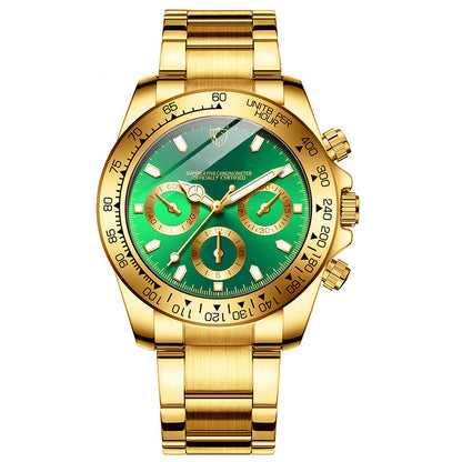 ⌚️ 🔥 ¡OFERTA POR TIEMPO LIMITADO 50% DE DESCUENTO! Reloj de Cuarzo Hombre – 6 Combinaciones, Luminoso, Impermeable Diario ✨