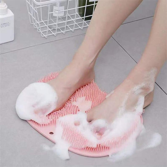 🦶🔥 50% OFF! Foot Scrubber & Massager – Non-Slip, Full-Body Use, Suction-Cup Base for Shower, Exfoliating Bristles & Pressure Nodes ✨
