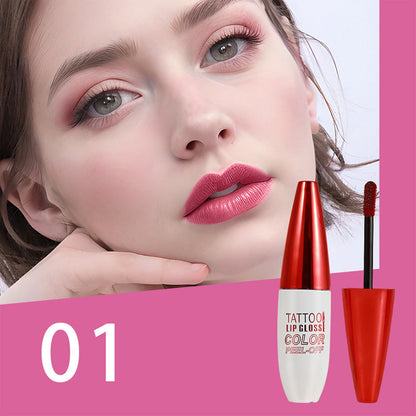 💋 50% DE DESCUENTO – Brillo labial removible resistente al agua | Larga duración, pigmentación intensa y cómodo de usar