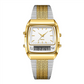 ⌚ LIMITED-TIME 50% OFF! 💥 Retro Style Square Face Multifunction Watch – Dual Display, Zinc Alloy, Stainless Steel ✨