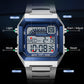 ⌚ Reloj Digital Cuadrado para Hombre – Pantalla Luminosa, Estilo Moderno y Funcionalidad Todo el Día ✨🌟