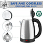 🔥 LAST DAY: 50% OFF! Large Electric Tea Kettle 1.8L – 1500W Fast Boil, All Food-Grade Stainless Steel Interior & Auto Shut-Off ⏳