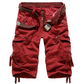 ⏰ ¡OFERTA RELÁMPAGO 50% DE DESCUENTO! 🩳 Pantalones Cortos Cargo Masculinos de Múltiples Bolsillos – Ajuste Relajado, Mezcla de Algodón Transpirable y Estilo Versátil ✨