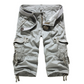 ⏰ ¡OFERTA RELÁMPAGO 50% DE DESCUENTO! 🩳 Pantalones Cortos Cargo Masculinos de Múltiples Bolsillos – Ajuste Relajado, Mezcla de Algodón Transpirable y Estilo Versátil ✨
