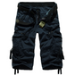 ⏰ ¡OFERTA RELÁMPAGO 50% DE DESCUENTO! 🩳 Pantalones Cortos Cargo Masculinos de Múltiples Bolsillos – Ajuste Relajado, Mezcla de Algodón Transpirable y Estilo Versátil ✨